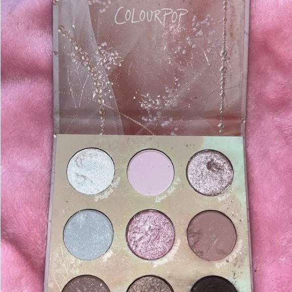 ColourPop Petals En Pointe Pink & Brown Neutral palette shimmery - Picture 1 of 1